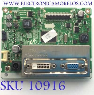 MAIN PARA MONITOR SAMSUNG / NUMERO DE PARTE BN91-09271N / BN41-01787D / BN9109271N / 09271N / NUMERO DE PANEL LTM230HT10 / MODELO LS23B300BS/ZA